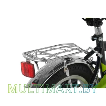 Детский велосипед Novatrack Astra 143ASTRA.BK20 (черный/салатовый, 2020) картинка 5